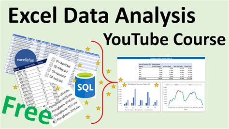 excel basics for data analysis free course