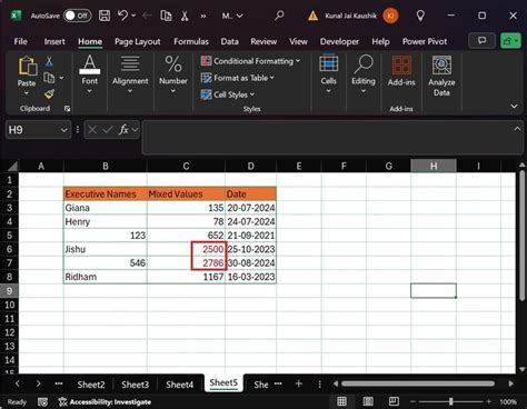 excel cell naming rules