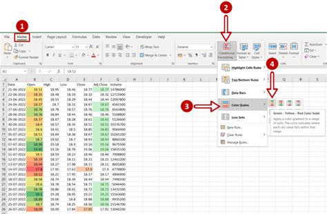 excel change plot color based on value