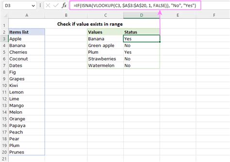 excel color cell if value exists in another sheet