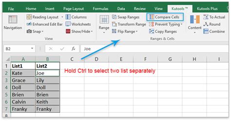 excel color if two cells are equal