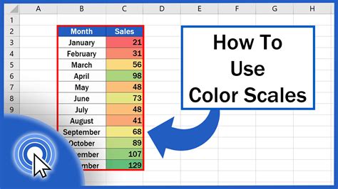 excel conditional format colors