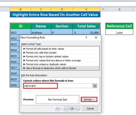 excel conditional formatting based on another cell multiple values formula