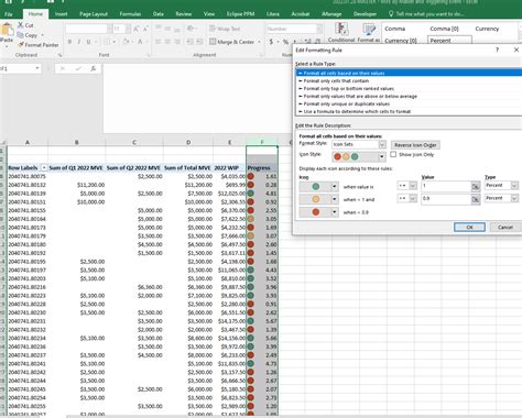 excel conditional formatting not working