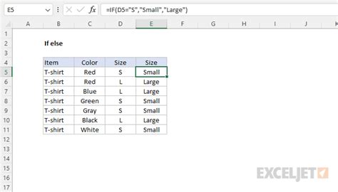 excel conditional formula if else