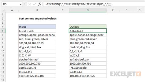 excel convert comma separated values to rows