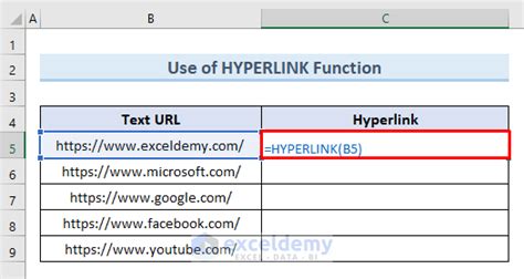 excel convert hyperlink formula to text