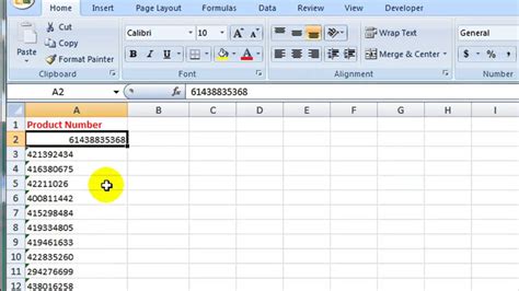 excel convert number into text format
