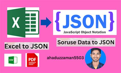 excel convert to json format