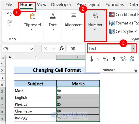 excel convert to number entire column