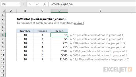 excel count combinations of values in 2 columns