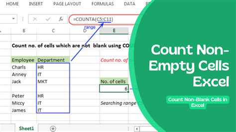 excel count number of cells without text