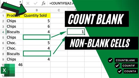 excel count number of empty cells in range