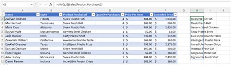 excel create list of values from multiple columns