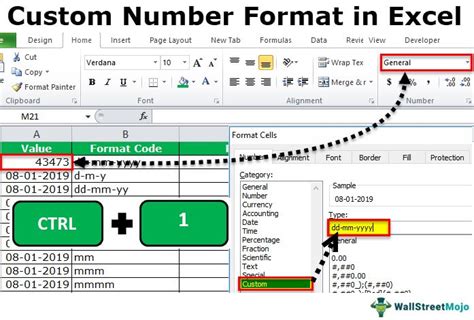 excel custom number format using formula