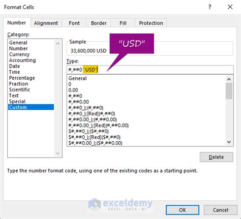 excel custom number format with text formula
