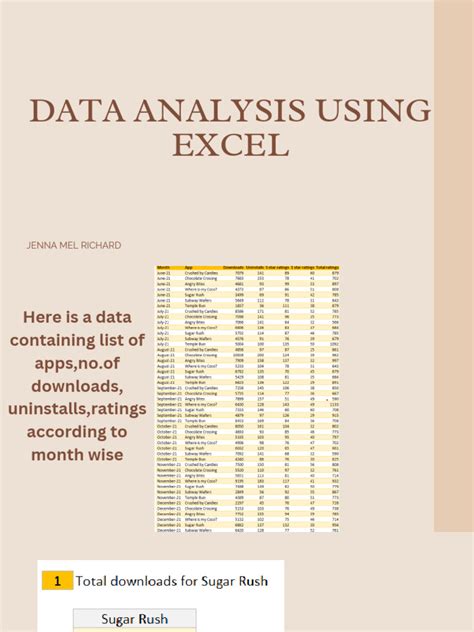 excel data analysis pdf free download
