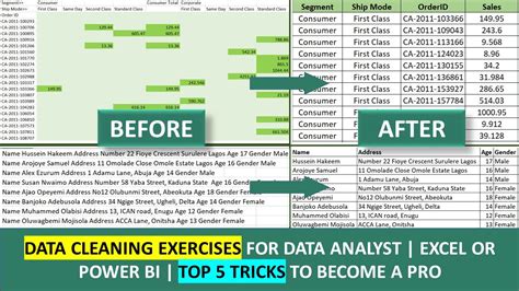excel data cleaning practice file download