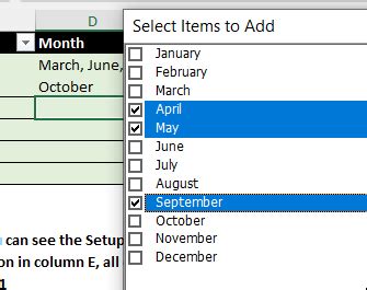 excel data validation drop down list multiple selection