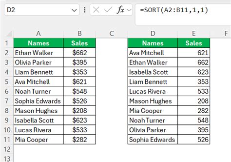 excel define sort order