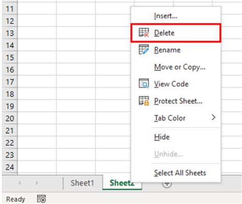 excel delete sheet in shared workbook