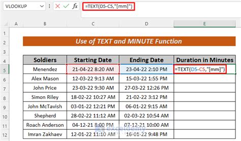 excel difference between two dates in minutes and seconds