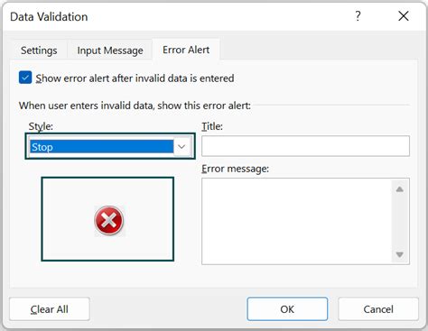 excel drop down list doesn't appear