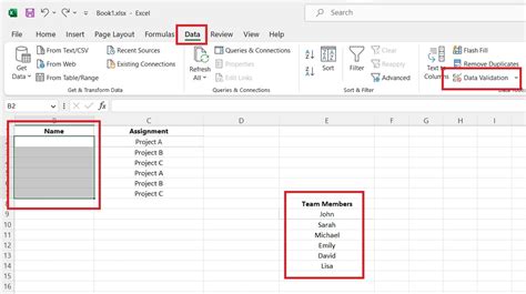 excel drop down list shape