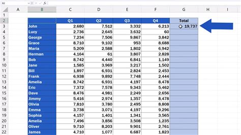 excel easy way to copy formula down