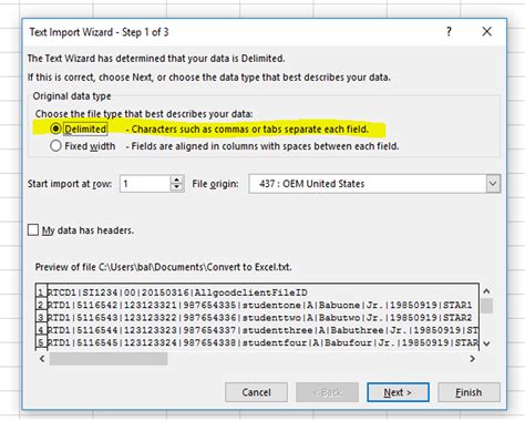excel export csv with pipe delimiter
