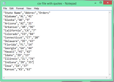 excel export csv without quotes