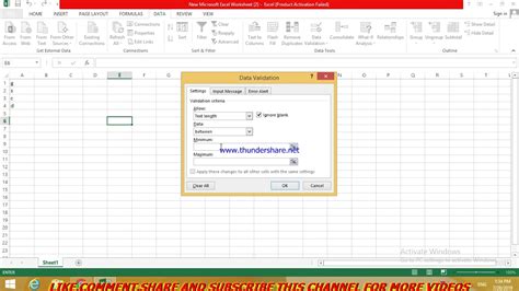 excel file name length