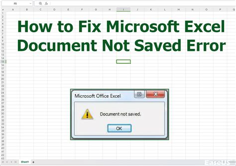 excel file not saving on mac