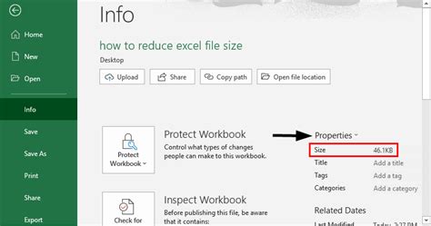 excel file reduce size software