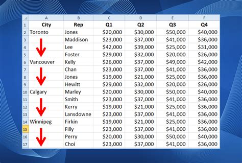 excel fill cell based on value above
