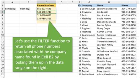 excel filter formula for multiple values