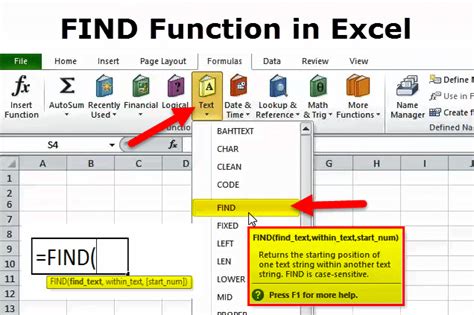 excel find formula examples