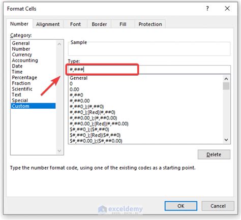 excel format cells custom codes
