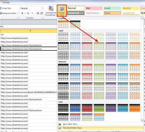 excel formatting tips