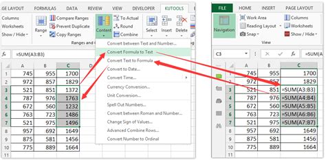 excel formula convert text to cell reference