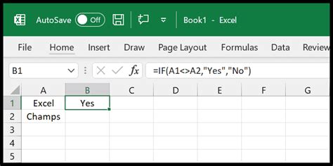 excel formula does not equal n/a