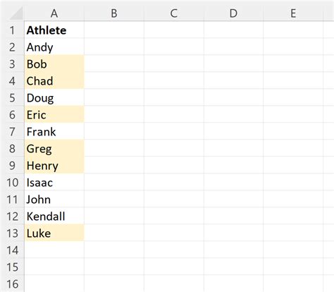 excel formula if cell is yellow then