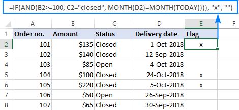 excel formula multiply if statements