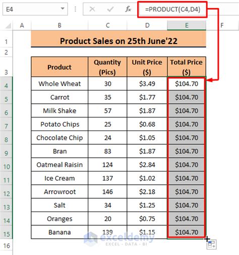 excel formula not working until click cell
