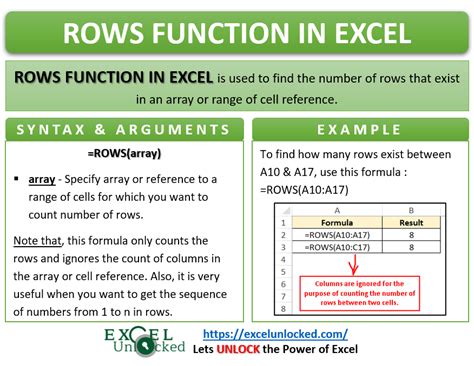 excel get number of rows in range