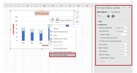 excel graph format code