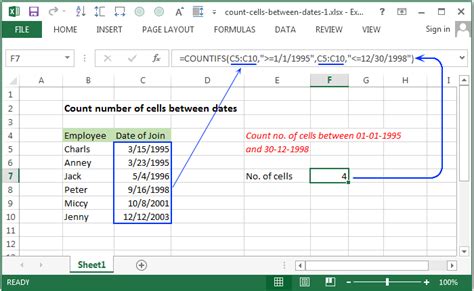 excel how to count number of cells with same value