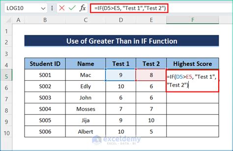 excel if function greater than