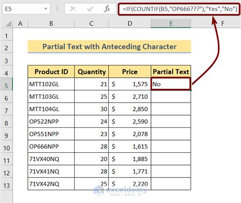excel if statement to find partial text match