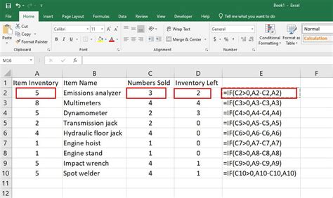 excel if then formula